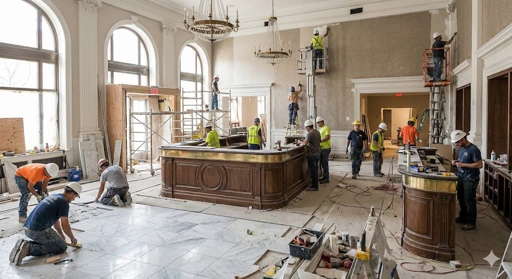 Otel Lobi Dekorasyonu